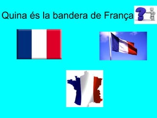 Quina és la bandera de França
 