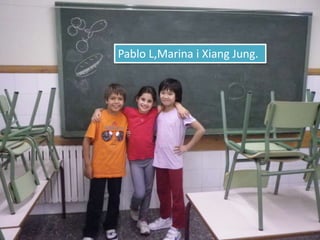 Pablo L,Marina i Xiang Jung.

 