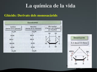 Laquímicadelavida
ұú:Derivatsdelsmonosacàrids




                      
 