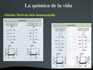 Laquímicadelavida
ұú:Derivatsdelsmonosacàrids




                      
 
