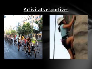 Activitats esportives
 