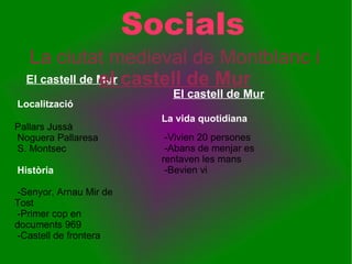 English Markets and fairs People could buy vegetables, live animals, pots... The Middle Ages 