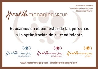 Welcome to Health Managing Group
