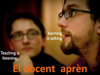 El docent  aprèn 