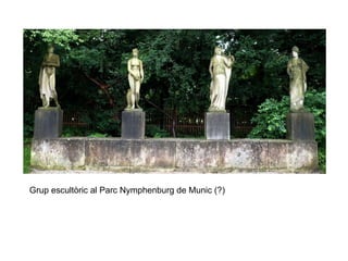 Grup escultòric al Parc Nymphenburg de Munic (?) 