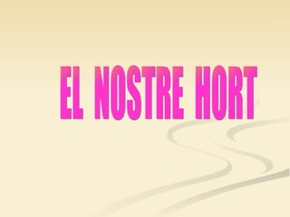 EL  NOSTRE  HORT  
