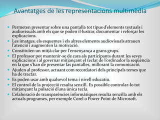 Dissenyar les plantilles de pantalla.