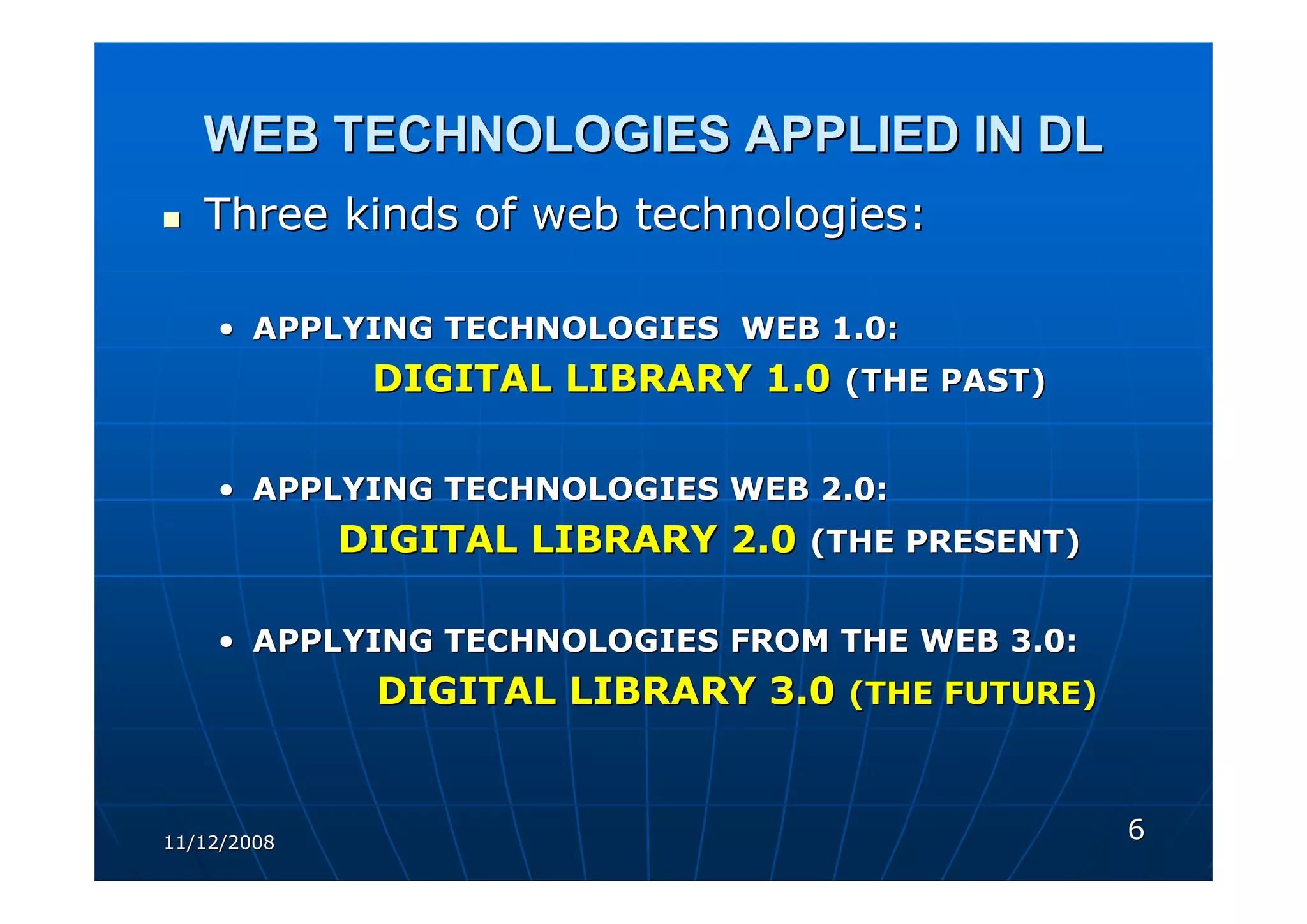 DIGITAL LIBRARIES