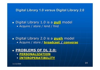 DIGITAL LIBRARIES