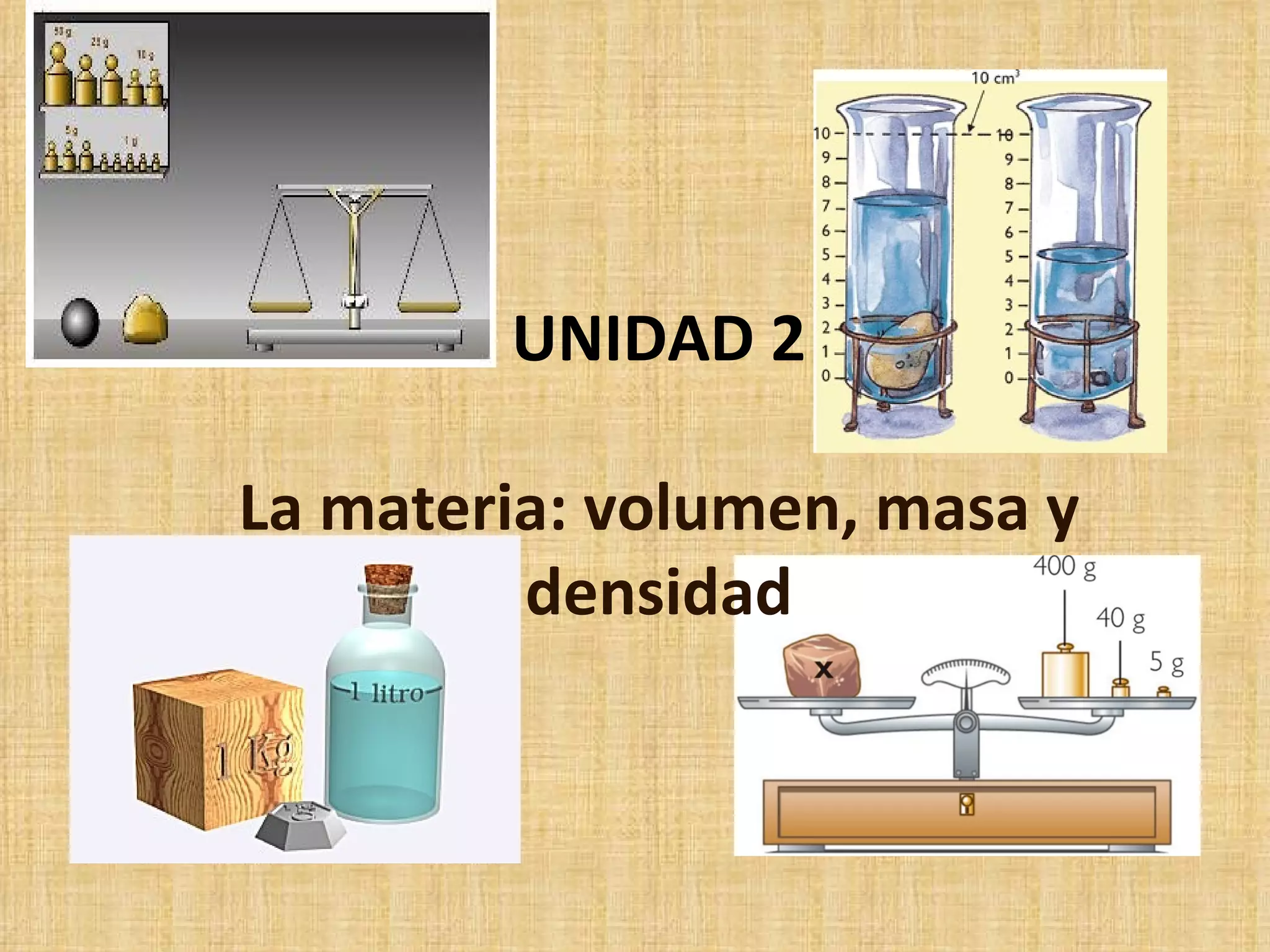 Masa y volumen  PPT