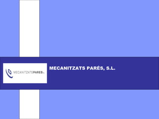 logotip MECANITZATS PARÉS, S.L. 