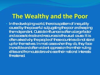 Poverty in the Word