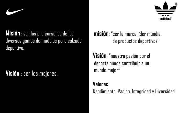 adidas y nike