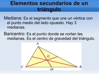 Triángulo rectángulo : Tiene un ángulo recto. 