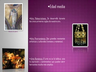 Fue redescubierto durante el Renacimiento, gran popularidad durante el Barroco, en el siglo XVIII alemán e inglés y sobre todo durante el primer Romanticismo“El caminante sobre el mar de nubes”de Caspar David Friedrich.
