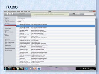 Apple iTuneswww.apple.com/itunesiTunes can buy, rip, burn, organizeplaylists and…