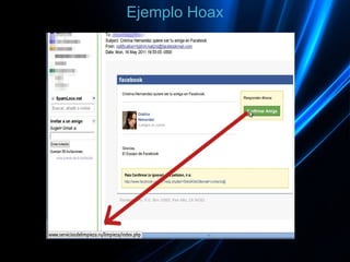 Ejemplo Hoax
 