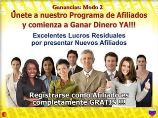 Ganancias: Modo 2
    ´




8
 