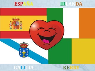 ESPAÑA    IRLANDA




GALICIA   KERRY
 