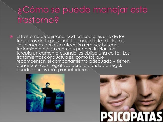 Trastorno de Personalidad Antisocial