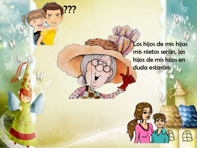 Frases y refranes familiares