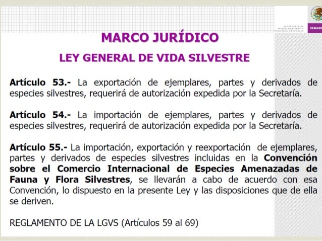 ley general de la vida silvestre