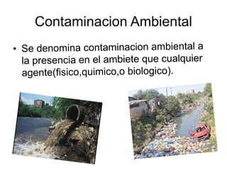 Contaminacion Ambiental