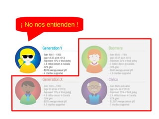 ¡ No nos entienden ! 
 