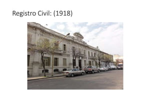 Registro Civil: (1918) 
 
