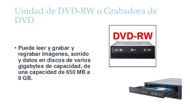 Dispositivos de almacenamiento