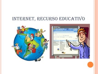 INTERNET, RECURSO EdUCaTIvO
 