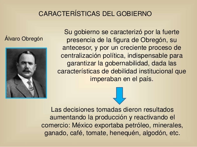 Presentación. caracteristicas del gobierno de calles.