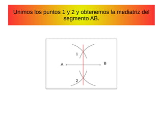 Mediatriz de un segmento | ODP