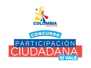 Presentación Concurso participación  Ciudadana Sí Vale 