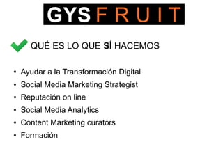 PLAN DE MARKETING
Estar en el sitio adecuado y en el momento adecuado nos proporciona una alta
capacidad de éxito y SOCIAL MEDIA nos da la capacidad para conseguirlo. Una
presencia adecuada en las distintas redes sociales, blog y web es el sitio
adecuado para estar y conectar con nuestro target mediante VISIVILIDAD,
TRAFICO, FIDELIZACIÓN y ENGAGEMENT. Por encima del SEO/SEM o
SOCIAL MEDIA una de las claves está en el SMO
 