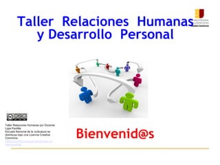 ENJ 500- Taller Relaciones Humanas y Desarrollo Personal - 2018 | PDF