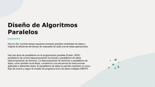 Actividad 14: Diseño de Algoritmos Paralelos