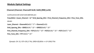 Integrable Tunable Laser Assembly Multi Source Agreement ITLA | PPTX