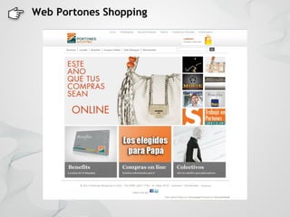 Web Portones Shopping
 