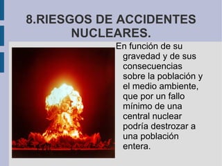 Radiactividad espacial: Radiación de la naturaleza.