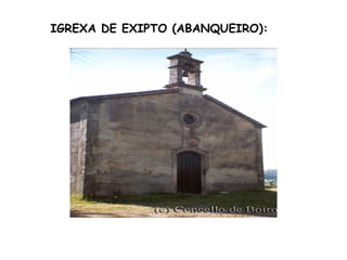 IGREXA DE EXIPTO (ABANQUEIRO): 
