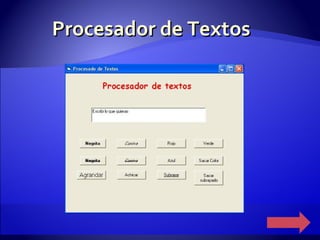 Procesador de Textos 