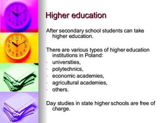 Polish educational system
