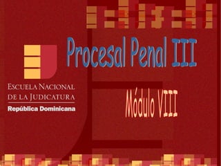 Procesal Penal III Módulo VIII 