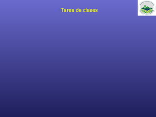 Tarea de clases
 