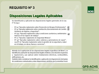 Disposiciones Legales Aplicables
REQUISITO Nº 3
 