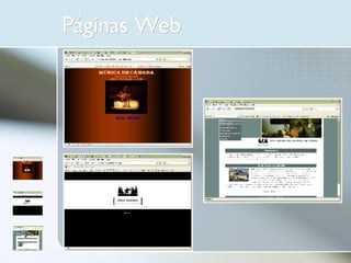 Páginas Web 