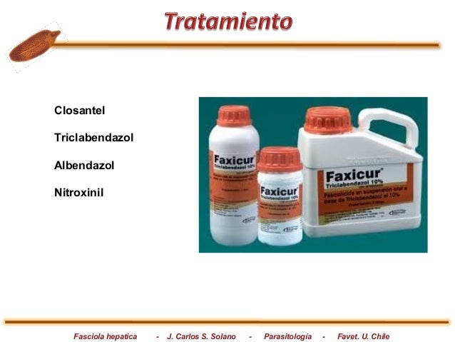 Resultado de imagen para tratamiento FASCIOLASIS?