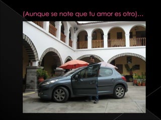  (Aunque se note que tu amor es otro)…