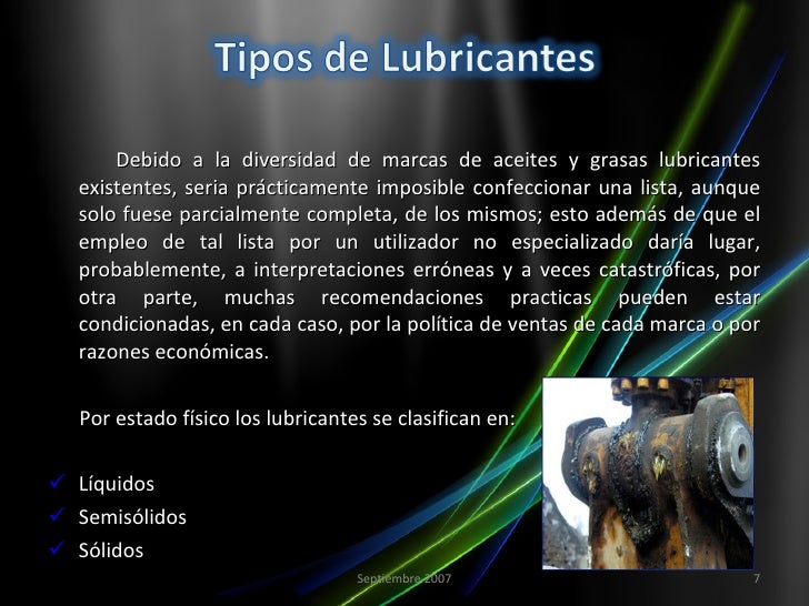 Ventajas y desventajas de los lubricantes sólidos